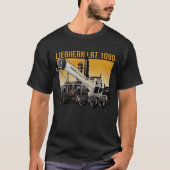 Mobiele kraan Liebherr T-shirt (Voorkant)
