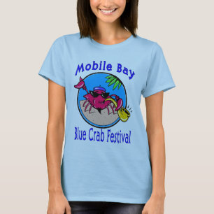 Mobiele krab test t-shirt