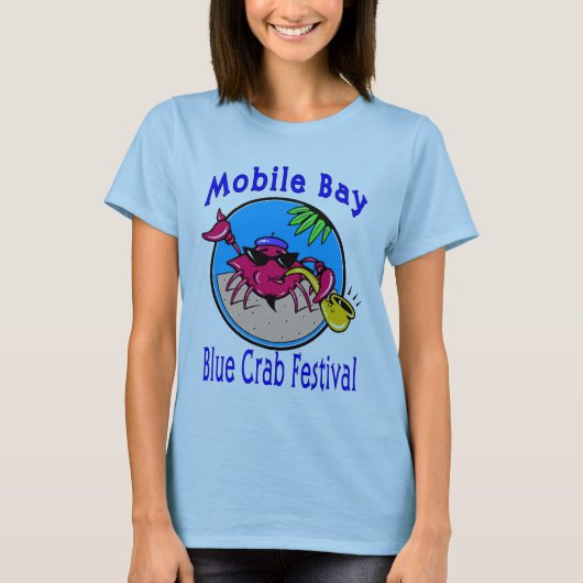 Mobiele krab test t-shirt (Voorkant)