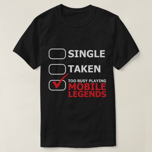 Mobiele Legenda T-shirt (Design voorkant)
