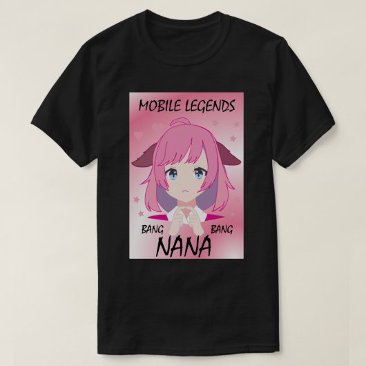 Mobiele legendes Nana T-shirt (Design voorkant)