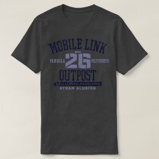 Mobiele Link Outpost T-shirt (Design voorkant)