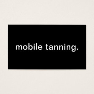 Mobiele looiing visitekaartje