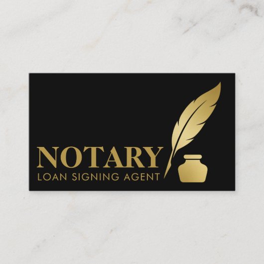 Mobiele luidspreker Luxury Black & Gold Visitekaartje (Voorkant)