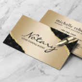 Mobiele luidspreker Luxury Black & Gold Visitekaartje