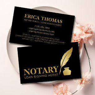 Mobiele luidspreker Luxury Black & Gold Visitekaartje