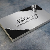 Mobiele luidspreker Modern Black en Silver Visitekaartje