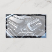 Mobiele Mechanische Kleine Motor Visitekaartje (Voorkant)