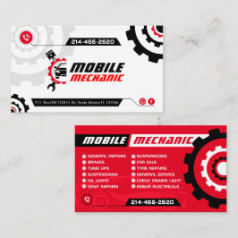 Mobiele monteur, Auto reparatie, Autoreparatie, Be Visitekaartje