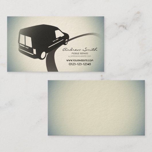 Mobiele monteur / HandyMan-Visitekaartje Visitekaartje (Voorkant / Achterkant)