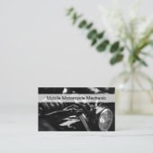 Mobiele Motorcycle Mechanic Cool Visitekaartjes Ni (Staand voorkant)