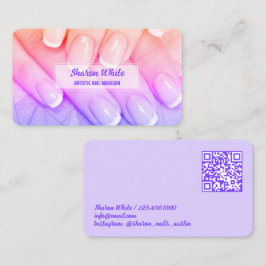 💅🏻 Mobiele Nagelstylist QR Visitekaartje