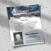 Mobiele Notaris & de Handtekenaar van de Lening Pr Flyer