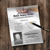 Mobiele Notaris & de Ondertekening van de Lening Z Flyer