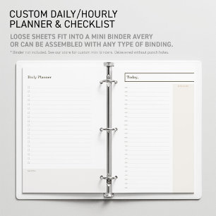 Mobiele notaris Juridisch Khaki Goud Planner Mini  Briefpapier