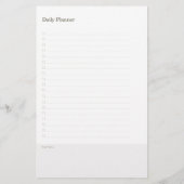 Mobiele notaris Juridisch Khaki Goud Planner Mini Briefpapier (Achterkant)