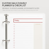 Mobiele notaris Juridisch rood goud planner mini b Briefpapier