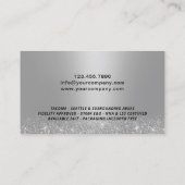 Mobiele notaris lening ondertekening agent moderne visitekaartje (Achterkant)