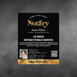 Mobiele notaris & Lening Signing Agent QR Code Fot Flyer