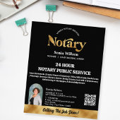 Mobiele notaris & Lening Signing Agent QR Code Fot Flyer