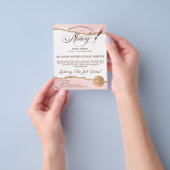 Mobiele Notaris & Lening Signing Agent Roze Agate  Flyer (Hand)