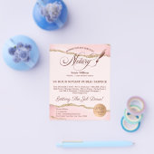 Mobiele Notaris & Lening Signing Agent Roze Agate  Flyer (Enkel)