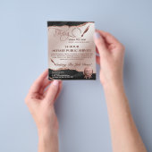 Mobiele notaris & leningondertekeningsagent Pink A Flyer (Hand)