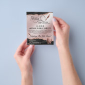 Mobiele notaris & leningondertekeningsagent Pink A Flyer (Hand)