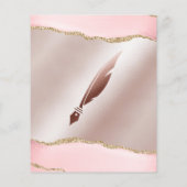 Mobiele notaris & leningondertekeningsagent Roze A Flyer (Achterkant)