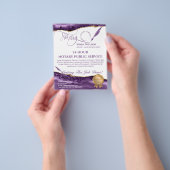 Mobiele notaris & leningondertekeningsagent Teal A Flyer (Hand)