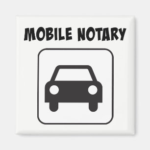 Mobiele notaris magneet
