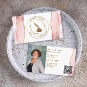 Mobiele Notaris Openbare Lening Ondertekening Foto Visitekaartje