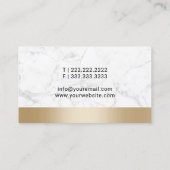 Mobiele Notaris Publieke Dienst Gouden Grens Marme Visitekaartje (Achterkant)