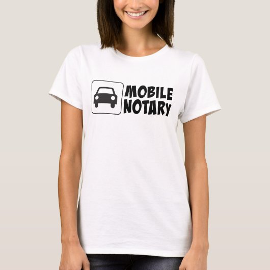 Mobiele notaris t-shirt (Voorkant)