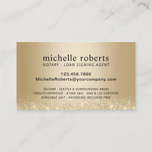 Mobiele Notarische Ondertekenaar voor lening Moder Visitekaartje (Achterkant)