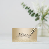 Mobiele Notarische Ondertekenaar voor lening Moder Visitekaartje (Staand voorkant)