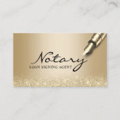 Mobiele Notarische Ondertekenaar voor lening Moder Visitekaartje (Voorkant)