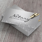 Mobiele Notarische Ondertekening Agent Modern Silv Visitekaartje