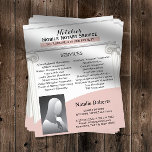 Mobiele Notarische Ondertekening van de Agent Prof Flyer<br><div class="desc">Mobiele Noterende & de Professionele Roze Flyers van de Agent van de Ondertekening van de Lening.</div>