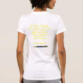 Mobiele Notarische Ondertekeningsagent T-Shirt (Achterkant)