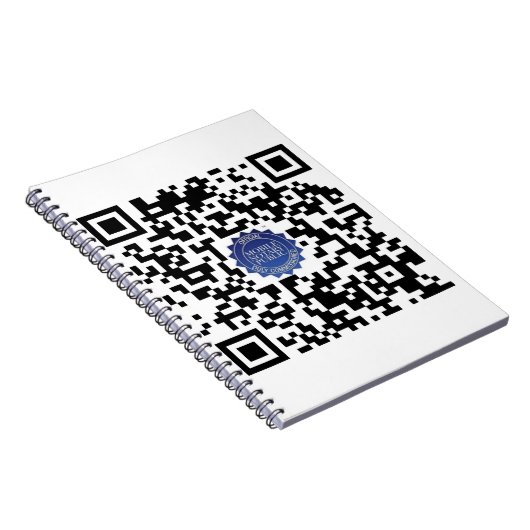 Mobiele Notarische publieke qr-code Notitieboek (Rechterzijde)