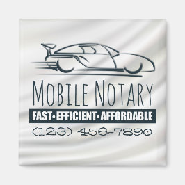 Mobiele Notarische Snelle Auto met het Aantal van  Magneet