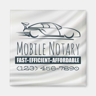Mobiele Notarische Snelle Auto met het Aantal van Magneet