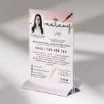 Mobiele Notarisondertekenaar Foto Business Flyer<br><div class="desc">De moderne foto Notarder van de bedrijfsleiding kenmerkt enige foto,  typografiemanuscript ""notaris",  logo,  jouw naam en details. Geef uw contactgegevens,  sociale media en services een persoonlijk tintje.</div>