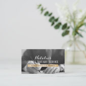 Mobiele Noteermachine en Apostille Gold Label Sign (Staand voorkant)