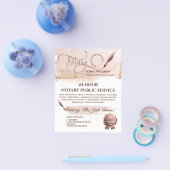 Mobiele Noteermachine en Lijntekenaar Blush Pink F Flyer (Enkel)