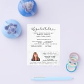 Mobiele Noteerservicetabel Flyer (Enkel)