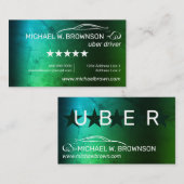 Mobiele online driver - Automobielauto Visitekaartje (Voorkant / Achterkant)