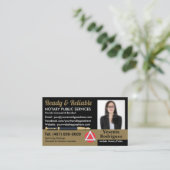 Mobiele publieke  foto visitekaartje (Staand voorkant)