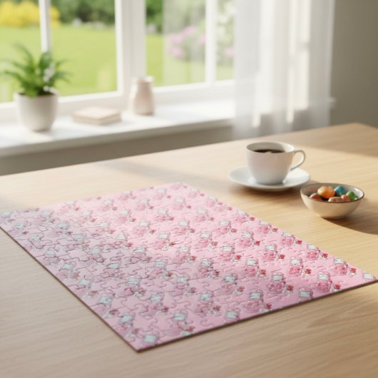 Mobiele puzzel legpuzzel